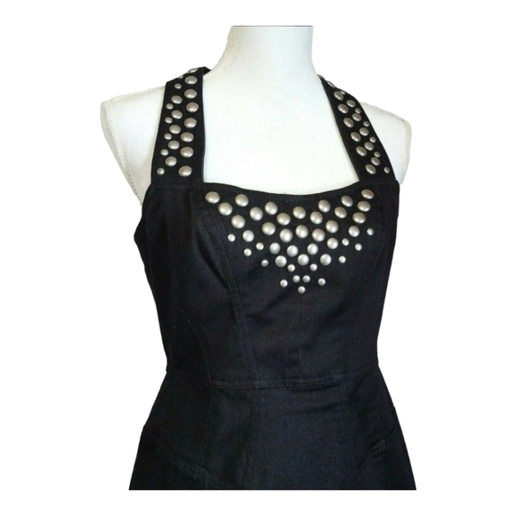 Maggy London Sleeveless Black Dress Size 8 Christmas New Years Eve Party - Picture 3 of 8